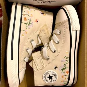 Converse girls high tops